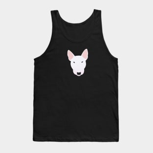 White Bull Terrier Tank Top